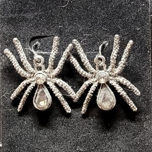 Dangle Spider Earrings